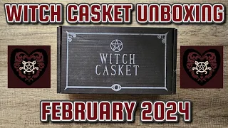 WITCH CASKET UNBOXING: FEBRUARY 2024