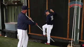 Baseball Pitcher Arm Care: "Ride the Slide" Exercise!