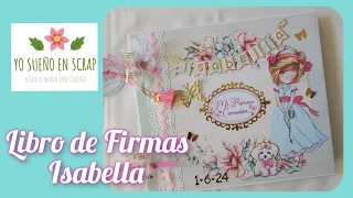 Libro de Firmas Isabella