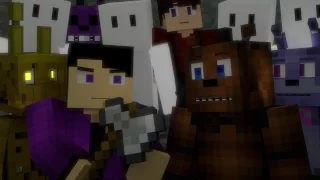 "Nightmare" | FNAF Minecraft Music Video | 3A Display (Song by NateWantsToBattle)