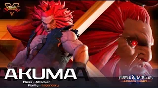 Power Rangers: Legacy Wars (Street Fighter) Akuma (Moveset)