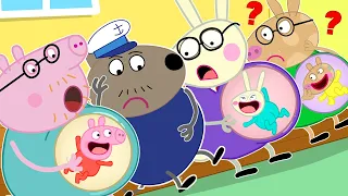 ペッパピッグ Peppa Pig, Rebecca Rabbit, Danny Dog are all pregnant!? Peppa Pig Funny Animation