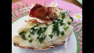 Cauda de Lagosta com Manteiga de Garrafa ao Forno