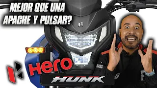 HERO HUNK 160R Mejor que una Apache 160?