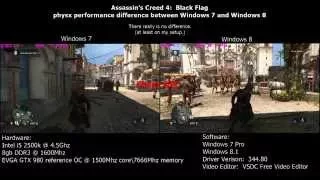 [Benchmark] Assassin's Creed 4: Black Flag Win7/8 Nvidia Physx OFF/ON Comparison