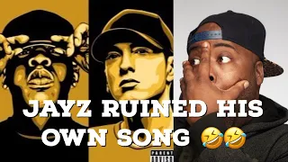 Eminem Buried Jay Z | Jay Z ft Eminem - Renegade Reaction