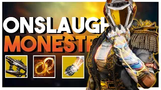 This Solar Warlock Build Crushes ONSLAUGHT Mode! (SUNBRACERS) Warlock PvE Build - Destiny 2