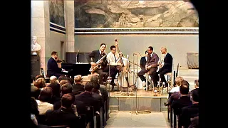 Charles Mingus  Sextet, at the University Aula, Oslo, Norway, april 12th, 1964 (colorized)