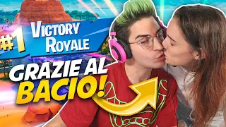 IL BACIO MIRACOLOSO DI SABRINA MI FA VINCERE LA PARTITA! Fortnite