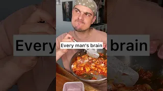 Do you put leftovers to the fridge in a PAN,or in a CONTAINER?😭❤️😁|Every man's brain|CHEFKOUDY