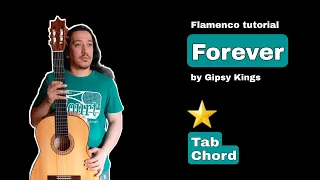 Gipsy Kings tutorial - Forever by Tonino Baliardo with TAB, CHORD & Explanation #gipsykings #tabs