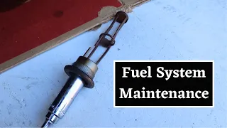 Porsche 928 Fuel System Maintenance: Replacing Fuel Filter, Fuel Tank Strainer, and Fuel Pump Relay