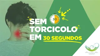 TORCICOLO: COMO MELHORAR EM 30 SEGUNDOS - Duas técnicas em uma!