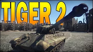 War Thunder Tanks - Tiger 2 Gameplay - WW2 Best of The Best? - 4K/2160p/60FPS - Realistic Battles