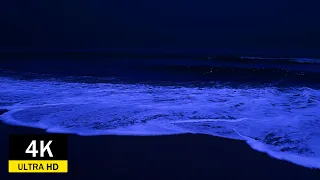 Sleep Straight for 8 Hours, Soothing Sounds of the Ocean Relax - 4K Video