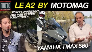 YAMAHA TMAX 560 pour débuter en A2 | Essai découverte Moto Magazine