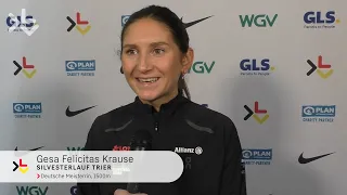 Gesa Felicitas Krause: "Das Rennen war nervenaufreibend"