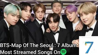 BTS-Map Of The Seoul : 7 Album Most Streamed Songs On Spotify