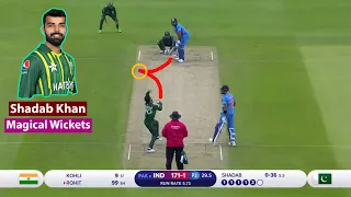 Shadab Khan 10 Magical Wickets In Cricket 😲