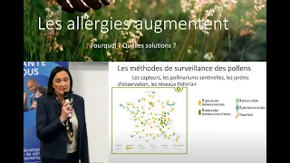 "Les allergies augmentent. Pourquoi ? Quelles solutions ?" par le Dr Isabelle BOSSÉ