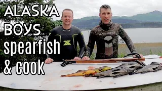 Spearfishing Alaska | Catch & Cook | Kachemak Bay