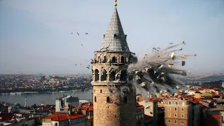 Galata Tower Destruction VFX