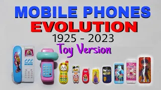 Mobile Phones Evolution (1925 - 2023) | Toy Version