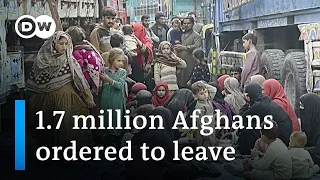 Pakistan rounds up undocumented Afghan refugees | DW News