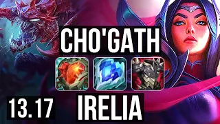 CHO'GATH vs IRELIA (TOP) | 1.6M mastery, 10/5/19 | NA Master | 13.17