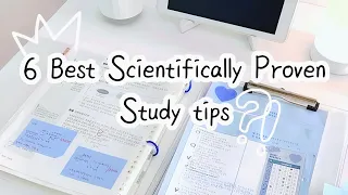 The ONLY 6 Study Tips Everyone Should Know - Science Proven Technique