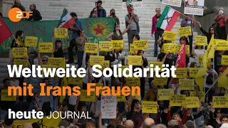 heute journal vom 05.10.2022 Proteste im Iran, Pipeline Spanien, Kohlhaase (українською)