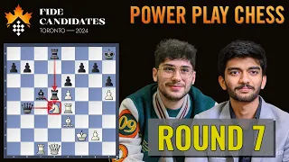 Alireza Firouzja vs Gukesh | FIDE Candidates 2024 | Round 7