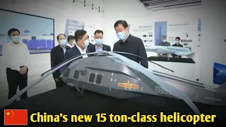 China to unveil the new 15 ton-class helicopter at upcoming big military parade
