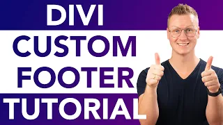 Divi Theme | Custom Footer Tutorial