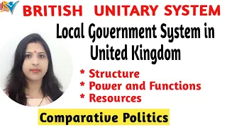 Local Government System of United Kingdom | Structure | Powers | Functions | Resources हिन्दी में