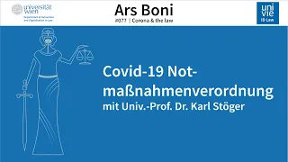 Ars Boni  77 - COVID-19-Notsituationsverordnung