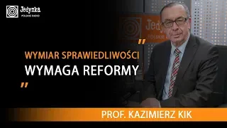 Prof. Kazimierz Kik: czasami reakcja jest ponad akcję