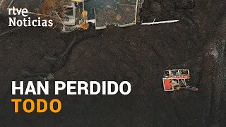 BALANCE de 2 MESES: 2.731 edificaciones DAÑADAS por el volcán en La Palma | RTVE Noticias