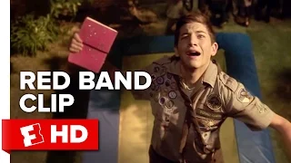 Scouts Guide to the Zombie Apocalypse Red Band CLIP - Trampoline (2015) - Movie HD