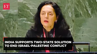 India reaffirms support for Two-State solution to support Palestinian lives at UN