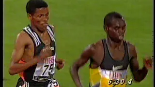 Gebrselassie 12'41"86 WR vs. Komen 12'44"90 (Zúrich 1997)