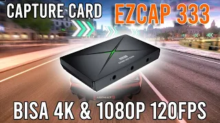 Review EZCAP 333 Capture Card Murah dengan fitur MEWAH bisa 4k dan 1080P 120FPS