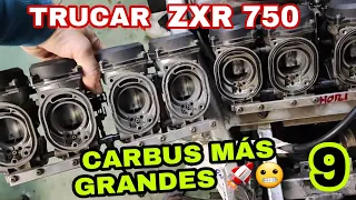 9💚 Llegan Carburadores 38💦 Poner a ralentí, membranas de carburador de Kawasaki ZXR 750 H1 y H2