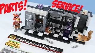 Five Nights at Freddy's Fnaf Parts/Service McFarlane Toys Review with Hallucination