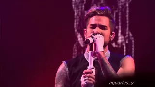 Adam Lambert Runnin'/Chokehold/Sleepwalker @EX THEATER ROPPONGI Jan 15,2016