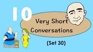 10 Very Short Conversations | Set 30 | English Speaking Practice | ESL | EFL