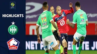 AS SAINT-ÉTIENNE - LOSC LILLE (1 - 1) - Highlights - (LOSC - ASSE) / 2020-2021 résumé du match