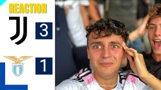 SUPERIORI! JUVENTUS 3 - 1 LAZIO | LIVE REACTION ALL' ALLIANZ STADIUM