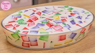 GELATINA COLORIDA SEM COMPLICAÇÃO | FÁCIL DEMAIS DE FAZER | RECEITAS DA CRIS