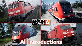 All Introductions - Bahnstrecke Salzburg - Rosenheim - First Look - Train Sim World 4